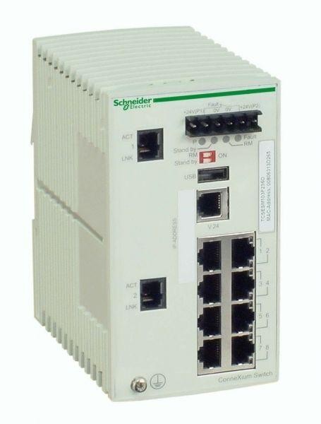  Коммутатор CONNEXIUM (MANAGED) 8TX/2TX-G SchE TCSESM103F23G0 