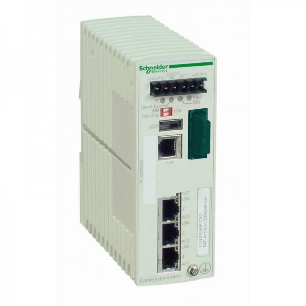  Коммутатор CONNEXIUM (MANAGED) 3TX/1FX-S SchE TCSESM043F1CS0 