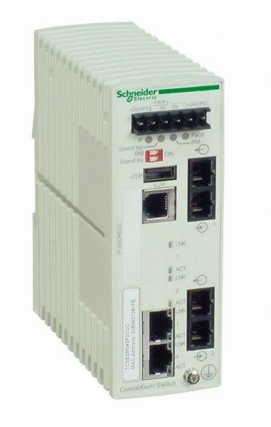  Коммутатор CONNEXIUM (MANAGED) 3TX/1FX-M SchE TCSESM043F1CU0 