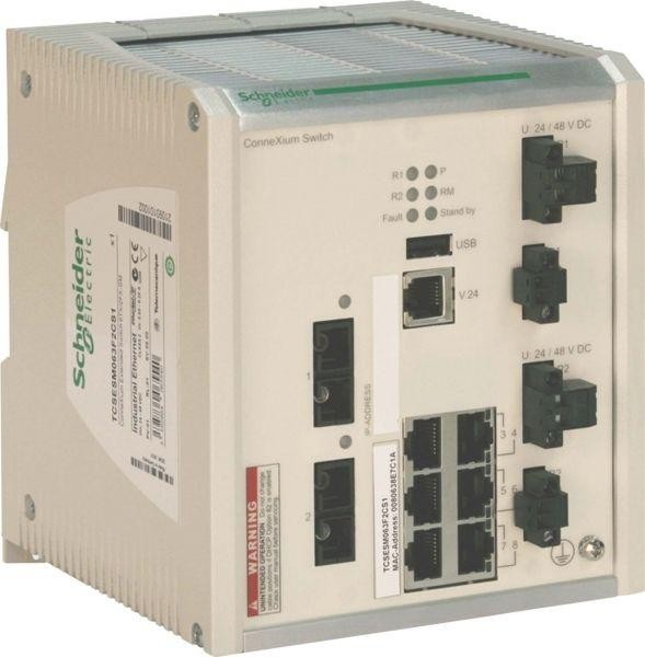  Коммутатор CONNEXIUM (MANAGED) 2TX/2FX-M SchE TCSESM043F2CU0 
