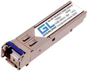  Модуль SFP WDM 1.25Гбит/с одно волокно SM LC Tx:1550/Rx:1310нм DDM 8дБ до 3км GIGALINK GL-OT-SG08LC1-1550-1310-D 