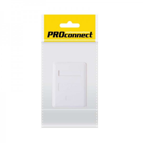  Розетка компьютерная 1хRJ-45 8р-8с CAT 5е (инд. упак.) PROCONNECT 03-0121-9 