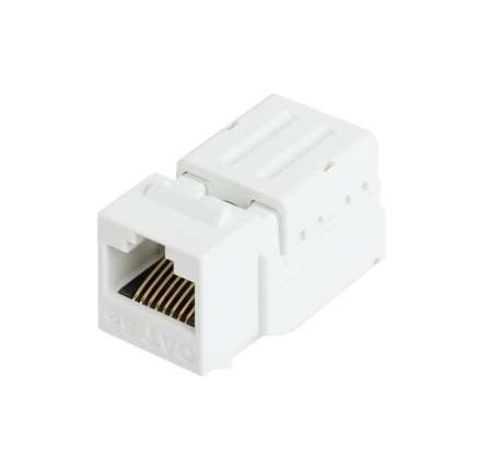  Модуль-вставка Keystone кат.6 (класс E) 250МГц RJ45/8P8C FT-TOOL/110/KRONE T568A/B неэкран. бел. NIKOMAX NMC-KJUE2-FT-WT 