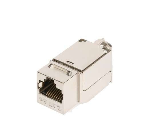  Модуль-вставка Keystone кат.5e (класс D) 100МГц RJ45/8P8C FT-TOOL/110/KRONE T568A/B полный экран метал. NIKOMAX NMC-KJSD2-FT-MT 