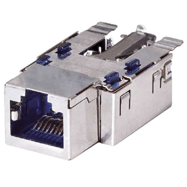  Модуль информ. розетки Reichle+De Massari RJ45 (Cat.6 Real 10) для розеток Cepex арт. 4375 Mennekes 25056 