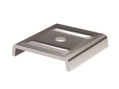  Пластина опорная для C-образных профилей нерж. сталь INOX304 DKC IBHM4141C 