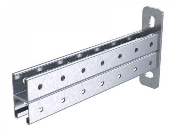  Консоль двойная 41х41мм L200мм нерж. сталь INOX304 DKC IBBD4120C 