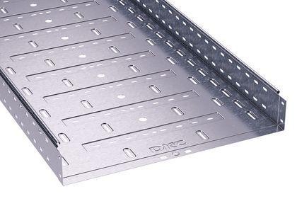  Лоток листовой перфорированный 400х80 L3000 сталь 1мм DKC 35306 