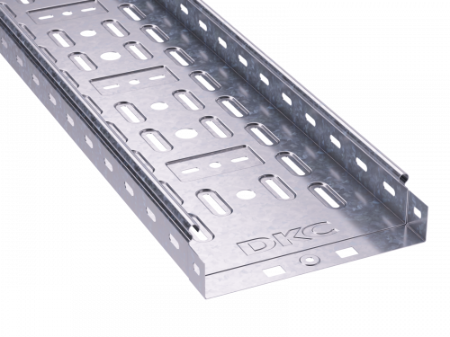  Лоток листовой перфорированный 300х50 L2000 сталь 0.8мм гор. оцинк. DKC 35255HDZ 