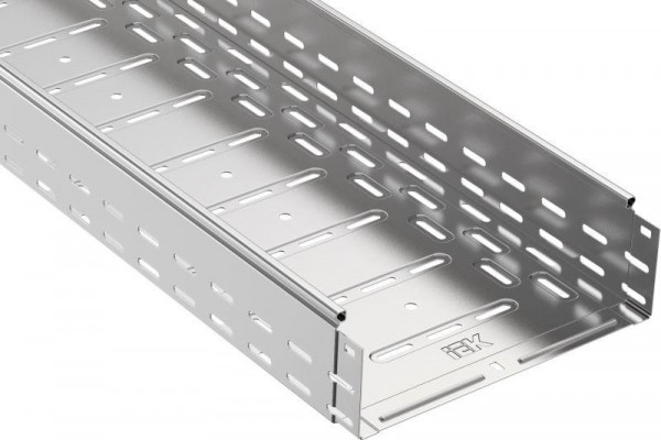  Лоток листовой перфорированный 300х100 L3000 сталь 1мм IEK CLP10-100-300-3 