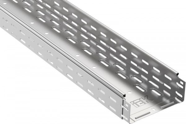  Лоток листовой перфорированный 300х80 L3000 сталь 0.8мм IEK CLP10-080-300-3 