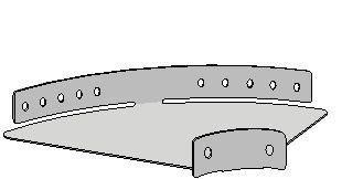  Угол для лотка регулируемый 50х40 W10/40-50 гор. оцинк. SchE 734591 