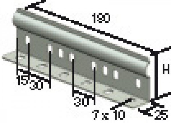  Соединитель лотков EC100 угловой CABLOFIL CM341217 