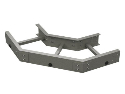  Угол горизонтальный 90град. 100x400 R300 стеклопластик DKC GLG91040R 