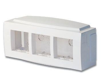 Коробка установочная под BRAVA 6мод. (для кабель-канала 70х22/90х25/TMC) DKC 09221 