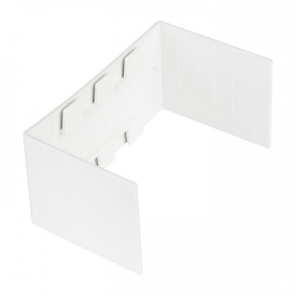  Соединитель на стык 20х10 бел. Plast PROxima (уп.4шт) EKF conw-20-10x4 