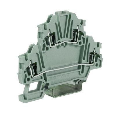  Зажим пружинный HMD.2N/DD/GR 2-х уровн. с диод. DKC ZHD420GR 