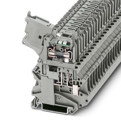  Клемма для установки предохранителей UT 4-HESILED 24 (5х20) GY Phoenix Contact 3074172 