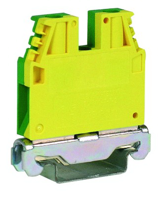  Зажим для заземления TEC.6/O 6кв.мм желт./зел. DKC ZTO120-RET 