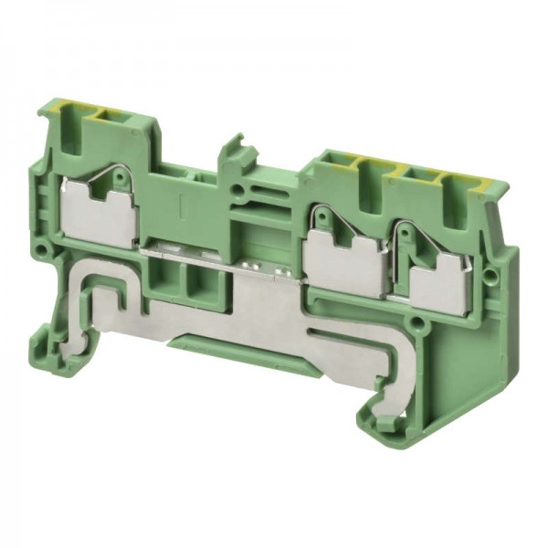  Клемма XW5GP15221 Push-in Plus 1.5кв.мм 3п 2-х рядная 500В 17.5А земля Omron 670000 