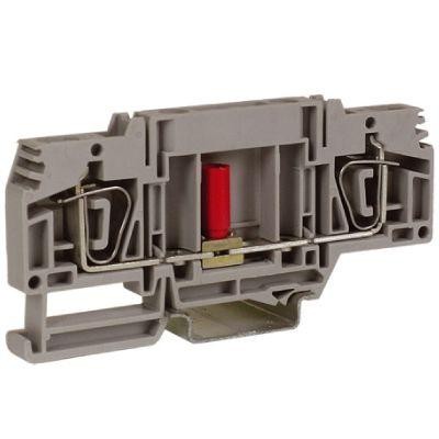  Зажим HSCB.6GR тестовый с разъединителем 6кв.мм сер. DKC ZHB200GR-RET 
