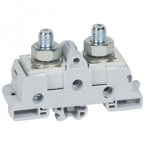  Блок клеммный VikingЗ 120кв.мм шаг 34мм для шин Leg 039033 