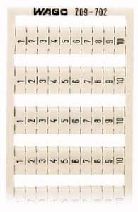  Система маркир. WSB QUICK 1...10(10X) WAGO 209-702 