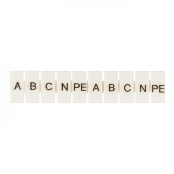  Маркеры для JXB-ST 4 с символами "A. B. C. N. PE" (уп.10шт) PROxima EKF zb-st-4-A-PE 