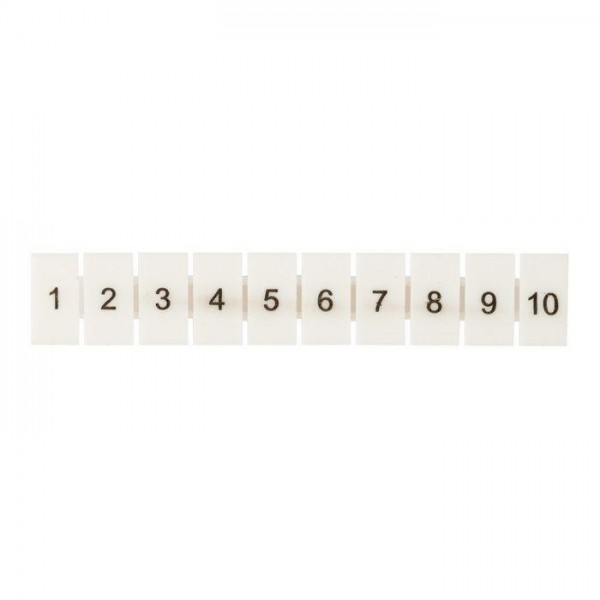  Маркеры для JXB-ST 2.5 с нумерацией 1-10 (уп.10шт) PROxima EKF zb-st-2.5-1-10 