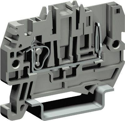  Клемма пружинная проходная со штыревым контактом 2.5кв.мм сер. DKC ZHVP300GR 