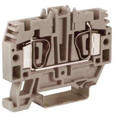  Клемма пруж. HMM.4GR 4кв.мм сер. DKC ZHM250GR 
