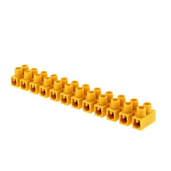  Колодка клеммная 40мм 100А полистирол желт. EKF plc-KK-40-100-ps-y 