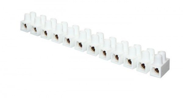  Колодка клеммная 14мм 20А полистирол бел. PROxima EKF plc-KK-14-20-ps-w 