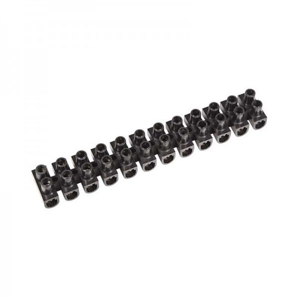  Колодка клеммная КВ-14 20А 14кв.мм PP(полипропилен) черн. Rexant 07-5014-2 