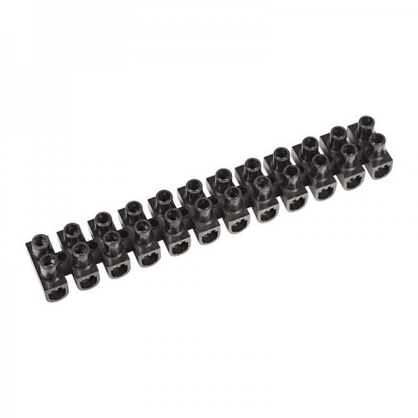  Колодка клеммная КВ-16 30А 16кв.мм PP(полипропилен) черн. Rexant 07-5016-2 