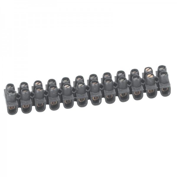  Клеммник 10кв.мм Nybloc черн. (уп.10шт) Leg 034215 