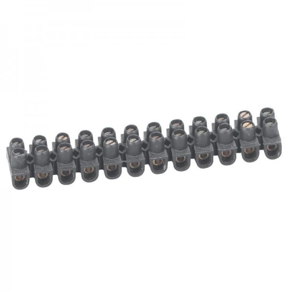  Клеммник 2.5кв.мм Nybloc черн. (уп.10шт) Leg 034211 
