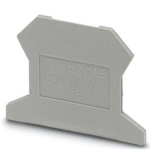  Крышка концевая D-UK 2.5 Phoenix Contact 3001022 