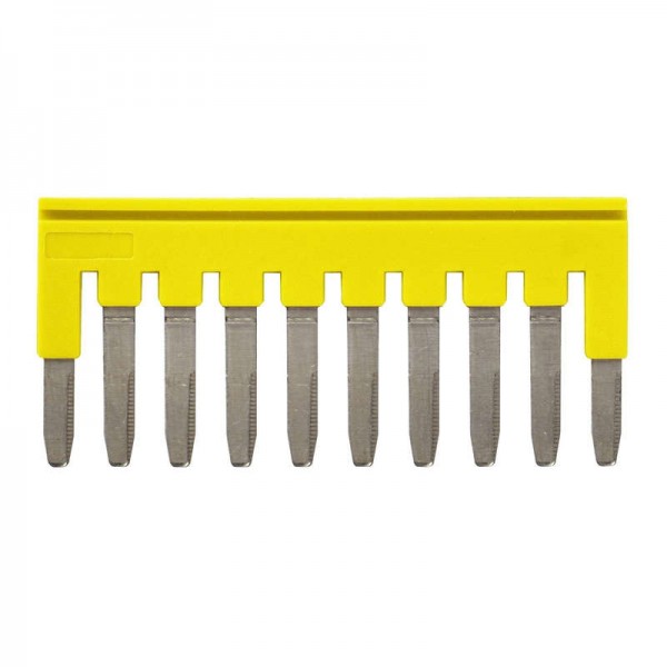 Гребенка XW5SP2510YL для клемм XW5 Push-in Plus 2.5кв.мм 10п 800В 24А желт. Omron 670050 