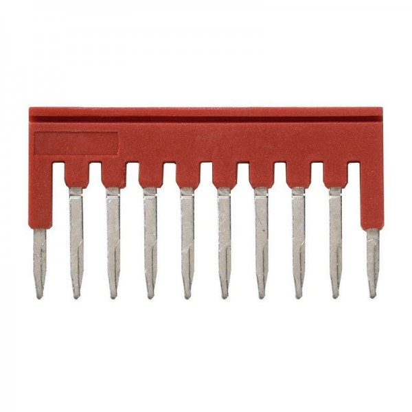  Гребенка XW5SP1510RD для клемм XW5 Push-in Plus 1.5кв.мм 10п 500В 17.5А красн. Omron 670043 
