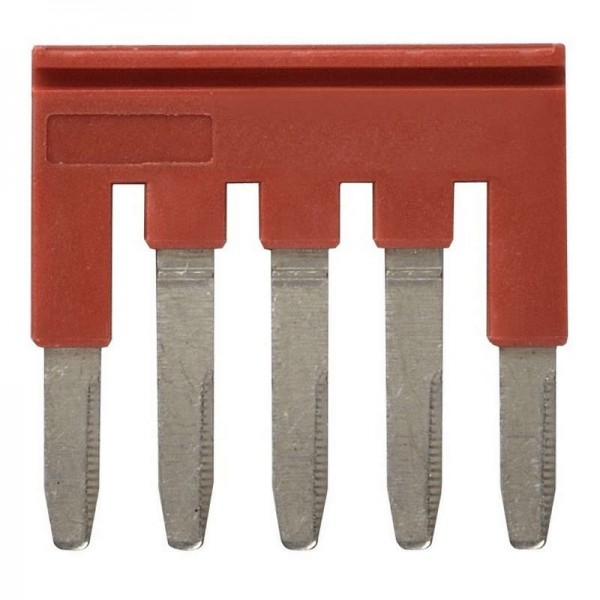  Гребенка XW5SP255RD для клемм XW5 Push-in Plus 2.5кв.мм 5п 800В 24А красн. Omron 669963 