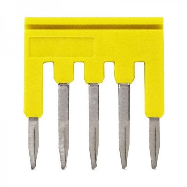  Гребенка XW5SP155YL для клемм XW5 Push-in Plus 1.5кв.мм 5п 500В 17.5А желт. Omron 669964 