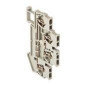  Колодка клеммная JXB-ST-1.5 17.5А двойная самозажимная сер. PROxima EKF plc-jxb-st-1.5-4-2 