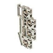  Колодка клеммная JXB-ST-2.5 24А двойная самозажимная сер. PROxima EKF plc-jxb-st-2.5-4-2 