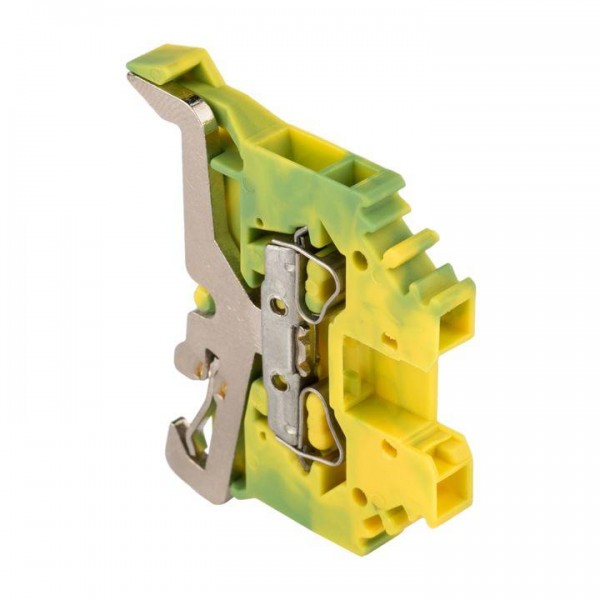  Колодка клеммная JXB-S-2.5 24А (280-107) земля EKF plc-jxb-s-2.5pe 