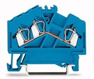  Клемма проходная 3-проводн. (0.08 - 2.5мм) для примен. во взрывоопасных условиях по Eх I WAGO 280-651 