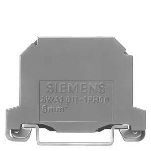  Клемма винт. п/п 8ммх1 желт./зел. на DIN-рейку Siemens 8WA10111PH11 