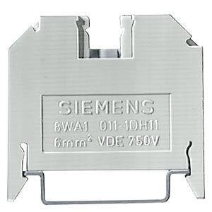  Клемма винт. п/п 8ммх1 беж. на DIN-рейку Siemens 8WA10111DH11 