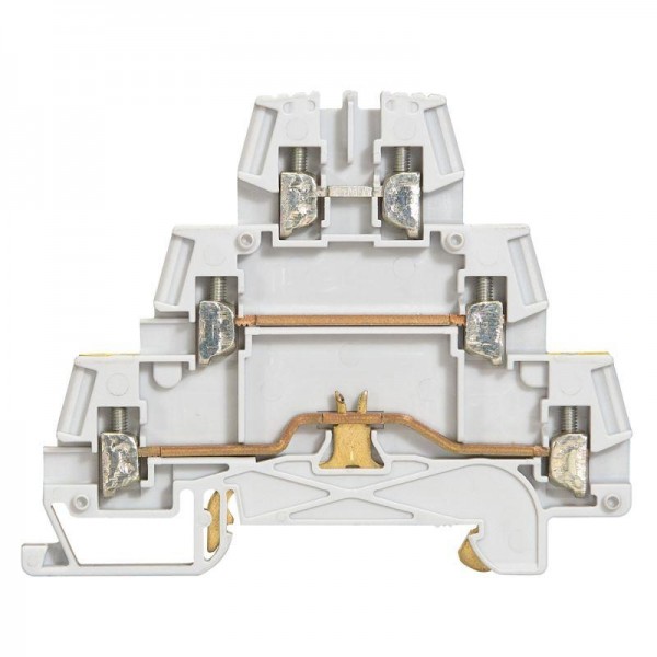  Блок клеммный Viking3 2.5кв.мм шаг 5мм 3 яруса PEN Leg 037152 