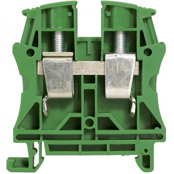  Блок клеммный Viking3 16кв.мм шаг 12мм зел. Leg 037198 